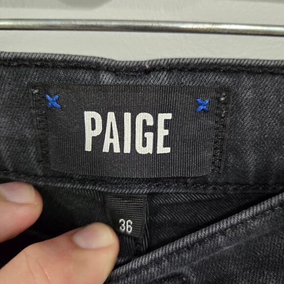 🐢 PAIGE Men's Lennox Transcend Slim Jeans in Sheldon, Sz- 36 Like New! - Picture 12 of 16